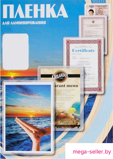 Пленка для ламинирования Office-Kit глянцевая A2 100 мкм 100 шт PLP10640