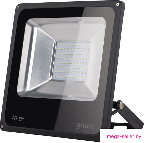 Уличный прожектор Gauss LED 70W IP65 6500K 613100370 (черный)