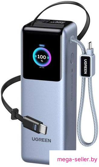Внешний аккумулятор Ugreen Nexode 200W PB728 75702B 25000mAh (серый)
