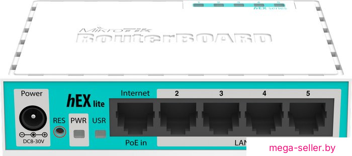 Маршрутизатор Mikrotik Hex Lite (RB750r2)