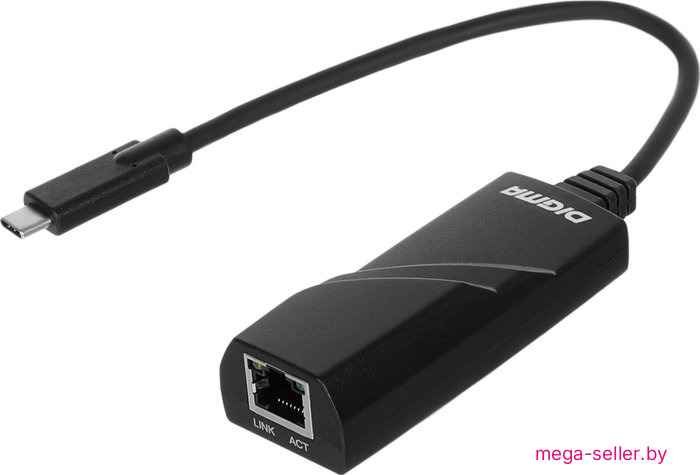 Сетевой адаптер Digma D-USBC-LAN1000