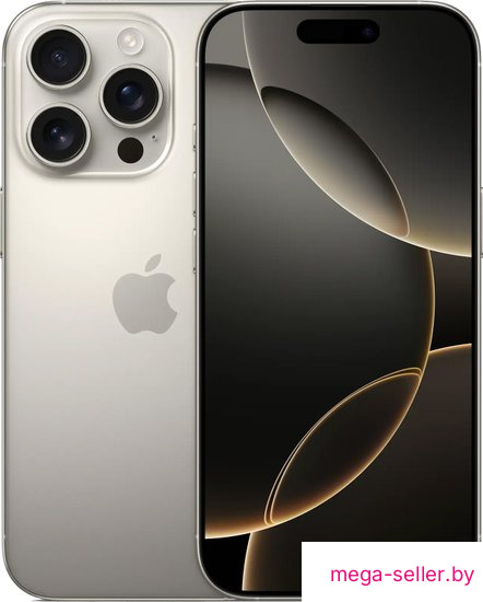 Телефон Apple iPhone 16 Pro Dual SIM 256GB (природный титан)
