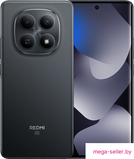 Телефон Xiaomi Redmi Note 15 5G 8GB/256GB международная версия (черный)