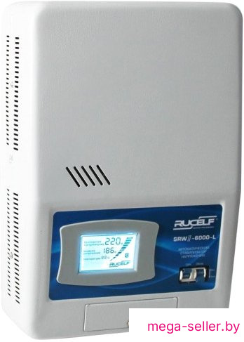 Стабилизатор напряжения Rucelf SRWII-6000-L