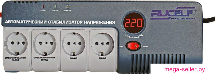 Стабилизатор напряжения Rucelf SRW-1000-D