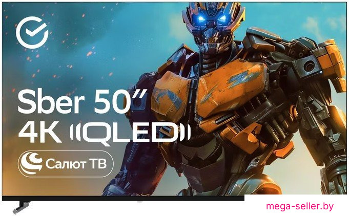 Телевизор Sber SDX-50UQ6000DBA