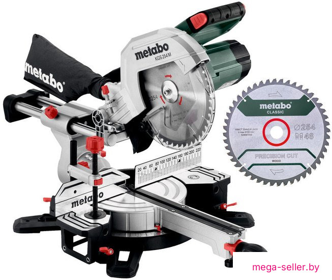 Торцовочная пила Metabo KGS 254 M Set 613254900