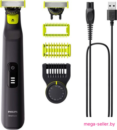 Триммер для бороды и усов Philips OneBlade Pro 360 Face + Body QP6542/15