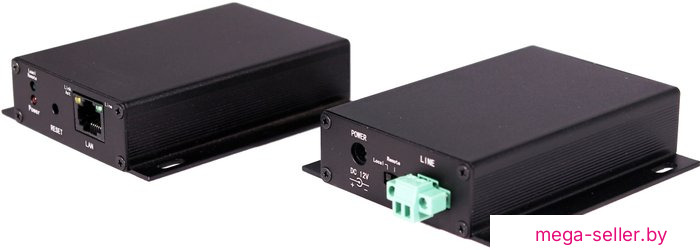 Удлинитель по витой паре Osnovo TA-IP+RA-IP