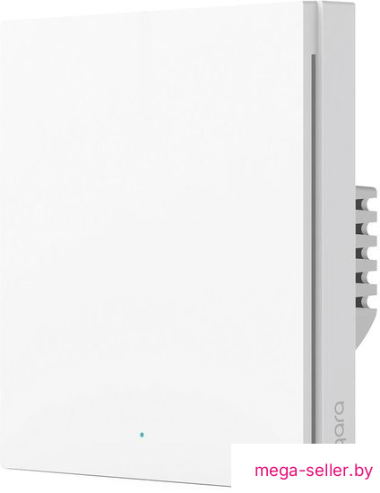 Умный выключатель Aqara Smart Wall Switch H1 одноклавишный без нейтрали (белый)