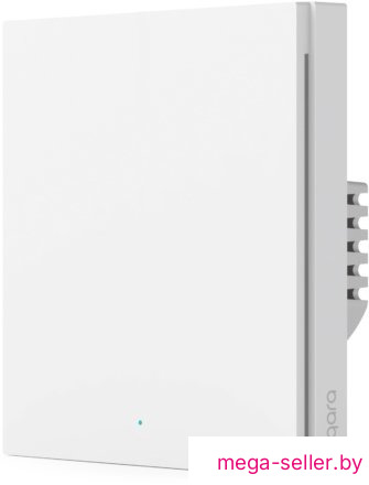 Умный выключатель Aqara Smart Wall Switch H1 одноклавишный с нейтралью (белый)