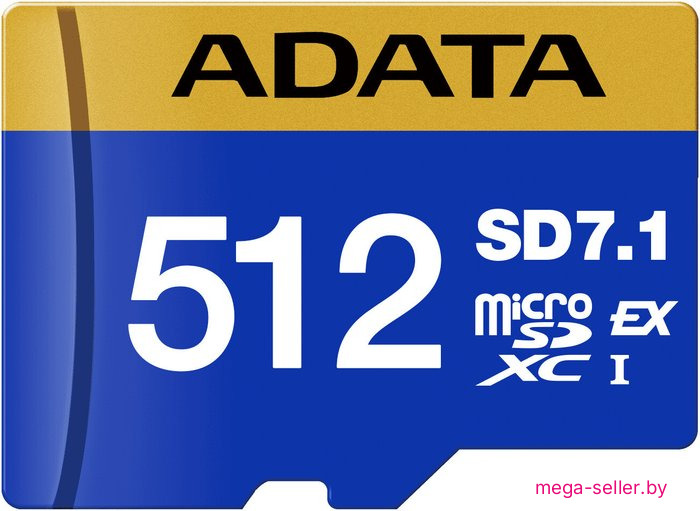 Карта памяти ADATA Premier Extreme microSDXC SD7.1 512GB UD512GEX3L1-C