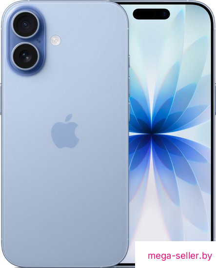 Телефон Apple iPhone 17 Dual SIM 256GB (голубой)