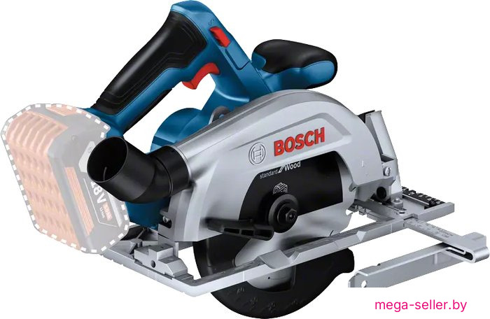 Дисковая (циркулярная) пила Bosch GKS 185-LI Professional 06016C1221 (без АКБ)