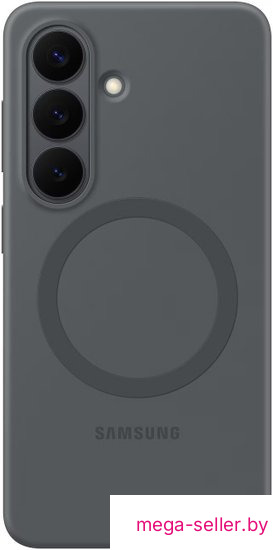 Чехол для телефона Samsung Silicone Magnet Case для Samsung Galaxy S26 (черный)
