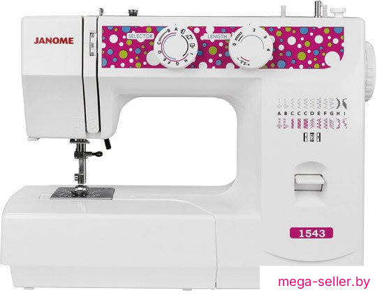 Электромеханическая швейная машина Janome 1543