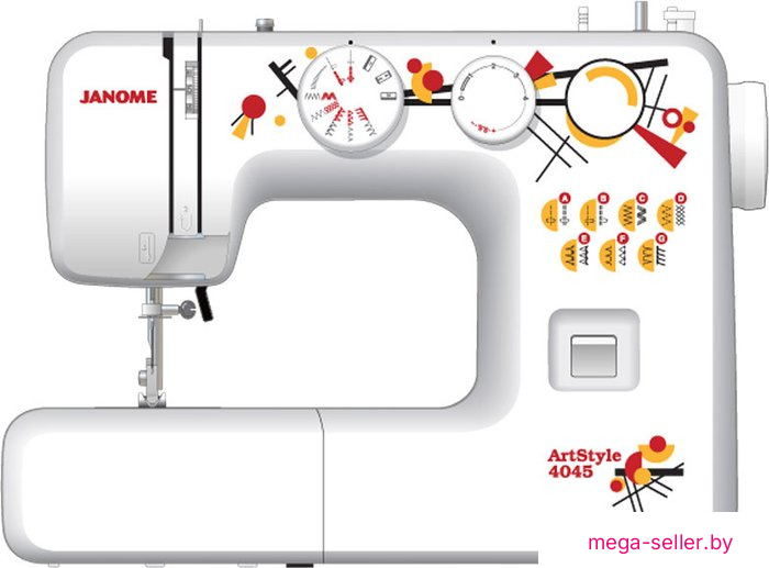 Электромеханическая швейная машина Janome ArtStyle 4045
