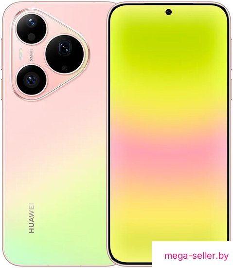 Телефон Huawei Pura 90s Pro MLN-LX9 12GB/512GB (розово-зеленый, международная версия)