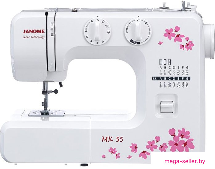 Электромеханическая швейная машина Janome MX 55