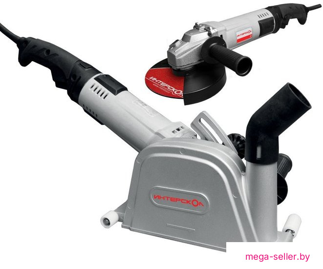 Интерскол ПД-125/1800Э + УШМ-150/1800Э 717.1.0.70 (штроборез, болгарка)