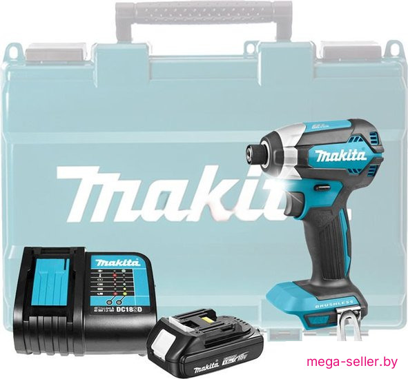 Винтоверт Makita DTD153SY (с 1-им АКБ, кейс)