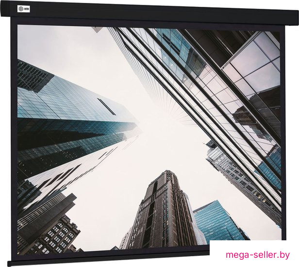 Проекционный экран CACTUS Wallscreen 124x221 CS-PSW-124X221-BK