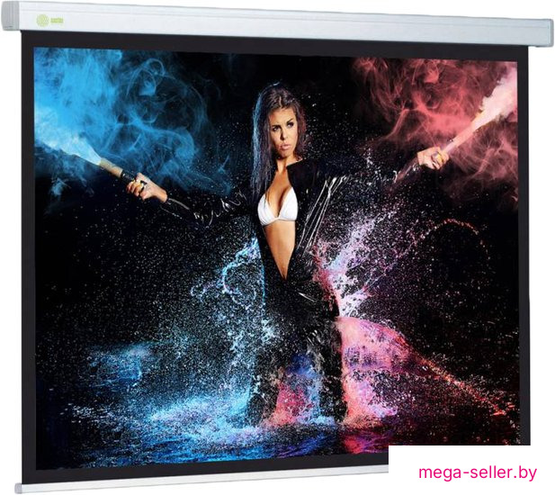 Проекционный экран CACTUS Wallscreen CS-PSW-180x180