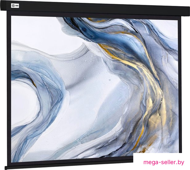 Проекционный экран CACTUS Wallscreen 180x180 CS-PSW-180X180-BK