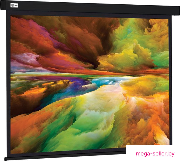 Проекционный экран CACTUS Wallscreen 206x274 CS-PSW-206X274-BK