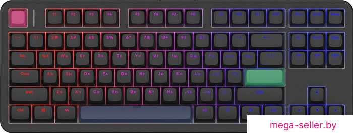 Клавиатура Red Square Alumix TKL Simple (черный, g3ms Amber)
