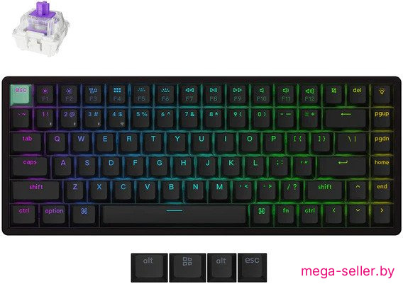 Клавиатура Keychron K2 HE Standart Edition Black K2H-J1 (Nebula Magnetic)
