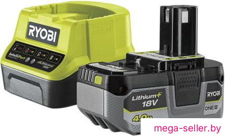 Аккумулятор с зарядным устройством Ryobi RC18120-140X 5133005091 (18В/4 Ah + 18В)
