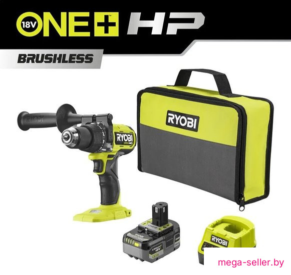 Ударная дрель-шуруповерт Ryobi RPD18X1-1C50S 5133006830 (с 1-им АКБ, сумка)