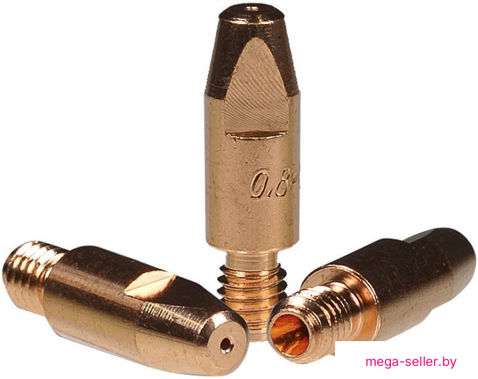 Наконечник контактный для горелки Fubag M6х28 мм ECU D=0.8 мм FB.CTM6.28-08