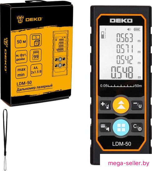 Лазерный дальномер Deko LDM-50