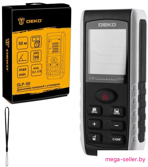 Лазерный дальномер Deko GLP-50 085-3600