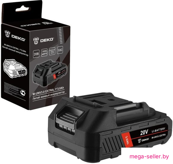 Аккумулятор для инструмента Deko M-UNV3.0 Extra 081-1035 (20В/3 Ач)