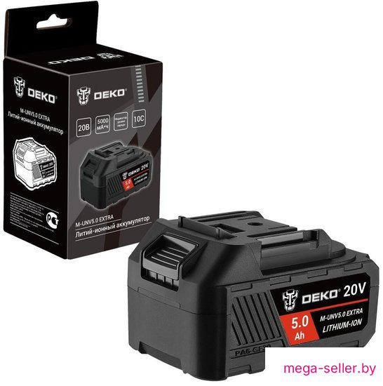 Аккумулятор для инструмента Deko M-UNV5.0 Extra 081-1020 (20В/5 Ач)