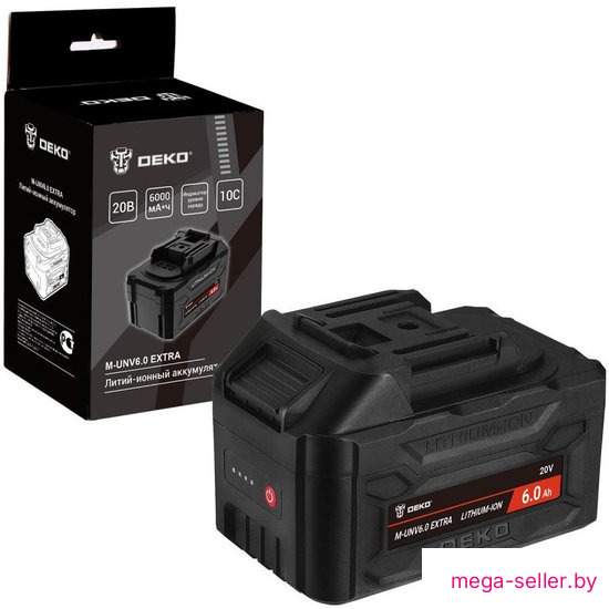Аккумулятор для инструмента Deko M-UNV6.0 Extra 081-1021 (20В/6 Ач)