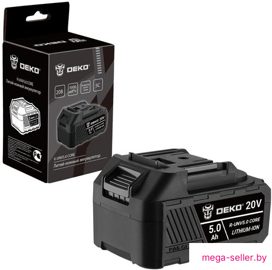 Аккумулятор для инструмента Deko R-UNV5.0 CORE 083-1016 (20В/5 Ач)