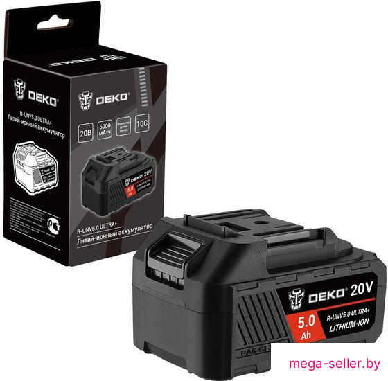 Аккумулятор для инструмента Deko R-UNV5.0 ULTRA+ 083-1018 (20В/5 Ач)