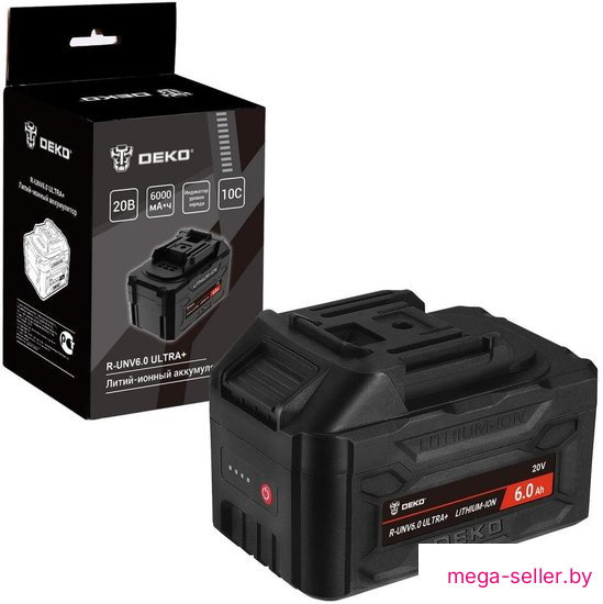 Аккумулятор для инструмента Deko R-UNV6.0 Ultra+ 083-1019 (20В/6 Ач)