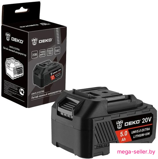 Аккумулятор для инструмента Deko UNV5.0 Extra 063-4497 (20В/5 Ач)
