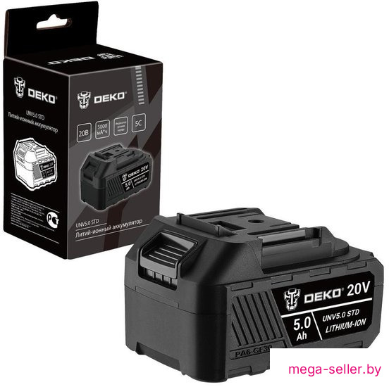 Аккумулятор для инструмента Deko UNV5.0 STD 063-4495 (20В/5 Ач)