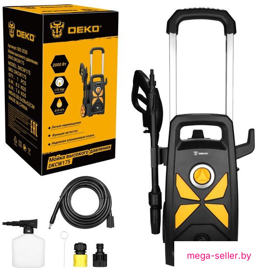 Мойка высокого давления Deko DKCW175 083-2030