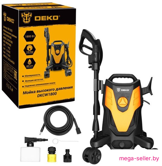 Мойка высокого давления Deko DKCW1800 083-2033