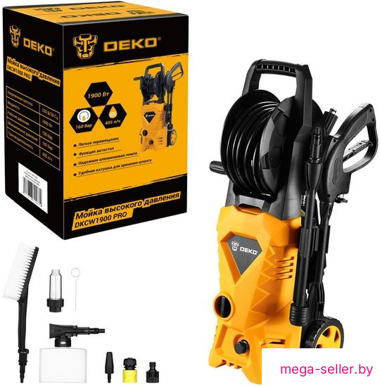 Мойка высокого давления Deko DKCW1900 PRO 085-2028