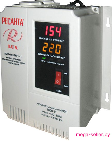 Стабилизатор напряжения Ресанта Lux АСН-1000Н/1-Ц