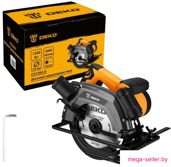 Дисковая (циркулярная) пила Deko CS1250-D 083-1100