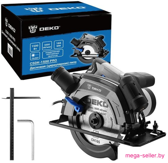 Дисковая (циркулярная) пила Deko CSDK-1500 PRO 085-1150